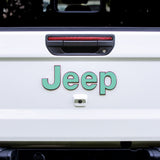 JEEP Gladiator Emblem Overlay Decal Set | Solid Colors