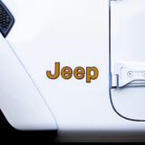 JEEP Gladiator Emblem Overlay Decal Set | Solid Colors