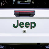 JEEP Gladiator Emblem Overlay Decal Set | Solid Colors