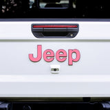 JEEP Gladiator Emblem Overlay Decal Set | Solid Colors