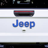 JEEP Gladiator Emblem Overlay Decal Set | Solid Colors