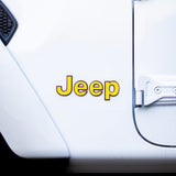 JEEP Gladiator Emblem Overlay Decal Set | Solid Colors