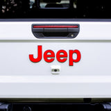 JEEP Gladiator Emblem Overlay Decal Set | Solid Colors