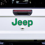 JEEP Gladiator Emblem Overlay Decal Set | Solid Colors