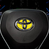 Custom Color Steering Wheel Decal for Toyota Models 2007-2024