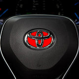 Custom Color Steering Wheel Decal for Toyota Models 2007-2024