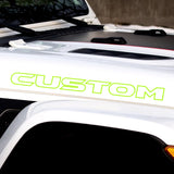 Hood Lettering | Set of 2