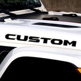 Hood Lettering | Set of 2