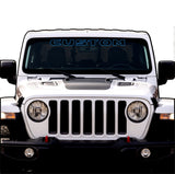 Windshield Lettering