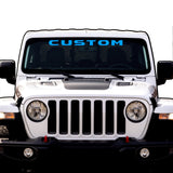 Windshield Lettering