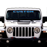 Windshield Lettering