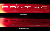 Rear Lettering Inlay Decal - 93-02 Firebird