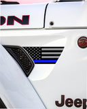 Fender Vent Decal Set | American Flag - fits Wrangler JL & Gladiator JT