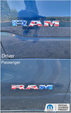 RAM Door Emblem Overlay Decals   - 2019-2026 Ram