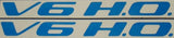 V6 H.O. Badge Overlay Decal - 99-02 Grand Am