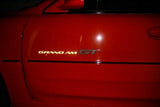 Badge Overlay Decals Door and Trunk - 96-05 Pontiac Grand Am GT