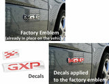 GXP Badge Overlay Decal - 08-09 G6 GXP