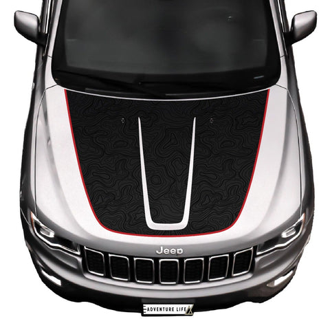Hood Graphic | fits 2011-2022 Jeep Grand Cherokee WK2