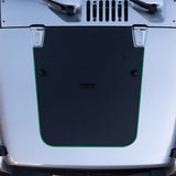 Hood Graphic for Wrangler JK | Matte Black
