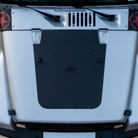 Hood Graphic for Wrangler JK | Matte Black