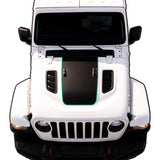 Hood Graphic for RUBICON | Matte Black - fits Wrangler JL & Gladiator JT