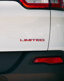 LIMITED Emblem Overlay Decal for Jeep – Vinyl Badge Sticker