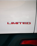 LIMITED Emblem Overlay Decal for Jeep – Vinyl Badge Sticker