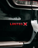 LIMITED X Emblem Overlay Decal | fits 19-22 Grand Cherokee WK2