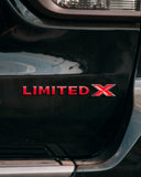 LIMITED X Emblem Overlay Decal | fits 19-22 Grand Cherokee WK2
