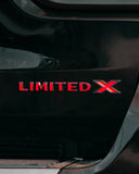 LIMITED X Emblem Overlay Decal | fits 19-22 Grand Cherokee WK2