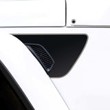 Premium Fender Vent Decal Set | Matte Black - fits Wrangler JL & Gladiator JT