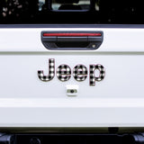 Emblem Decal set for Jeep Gladiator | Plaid
