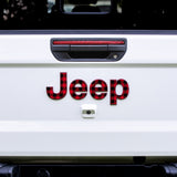 Emblem Decal set for Jeep Gladiator | Plaid