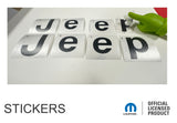 Jeep Emblem Overlay Decals   - Jeep Renegade