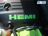 HEMI Lettering Engine Cover Decals - 11-25 Durango R/T