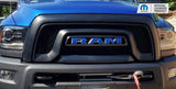 RAM Grille Emblem Overlay Decal   - 2019-2024 Ram 1500 Classic Warlock