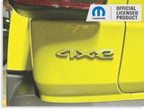 4xe Liftgate Emblem Overlay Decal  - 2021-2025 Wrangler 4xe