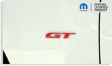GT Emblem Overlay Decals - Dodge Charger GT