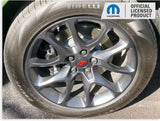 Dodge Rhombus Center Cap Overlay Decals - 2019-2024 Durango