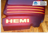 HEMI Lettering Engine Cover Decals - 11-25 Durango R/T