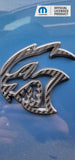 Hellcat Emblem Overlay Stickers (pair) - Durango SRT Hellcat