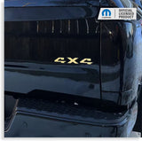 4x4 Emblem Overlay Decal for 2019-2024 Ram Classic
