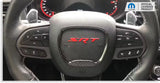 SRT Steering Wheel Emblem Overlay Decal   - 2018-2026 Durango SRT