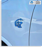 Hellcat Emblem Overlay Stickers (pair) - Durango SRT Hellcat