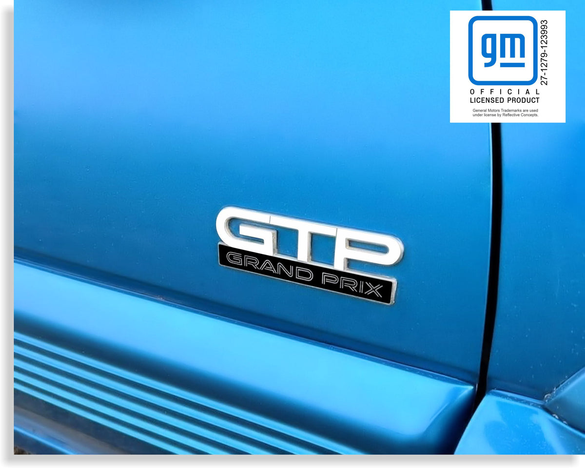 GTP Badge Overlay Decals - 94-96 Grand Prix GTP – Acerbographix