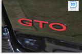 GTO Emblem Overlay Decal - 04-06 GTO