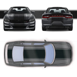 24" Racing Stripe w/pins Self Healing Vinyl fits Dodge Charger 2011 to 2022