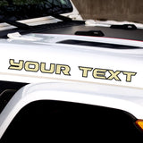 Soft Colors Hood Lettering | Set of 2