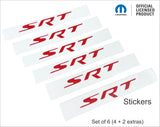 SRT Center Cap Overlay Decals for Challenger SRT