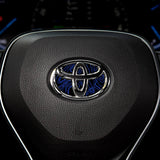 Topographical Map Steering Wheel Decal for Toyota Models 2007-2024